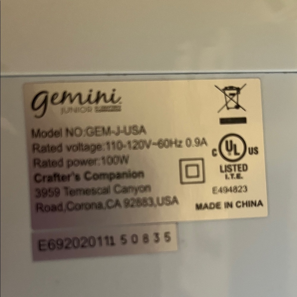 Gemini Junior - White and Purple - Picture 4 of 4